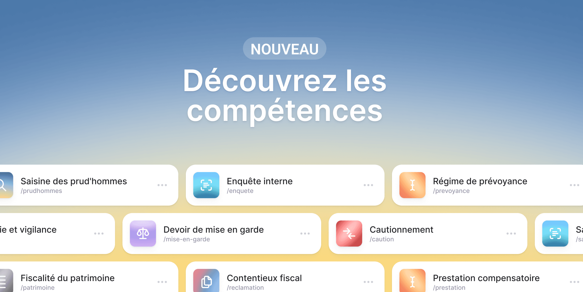 Compétences : Jimini, formé à votre manière