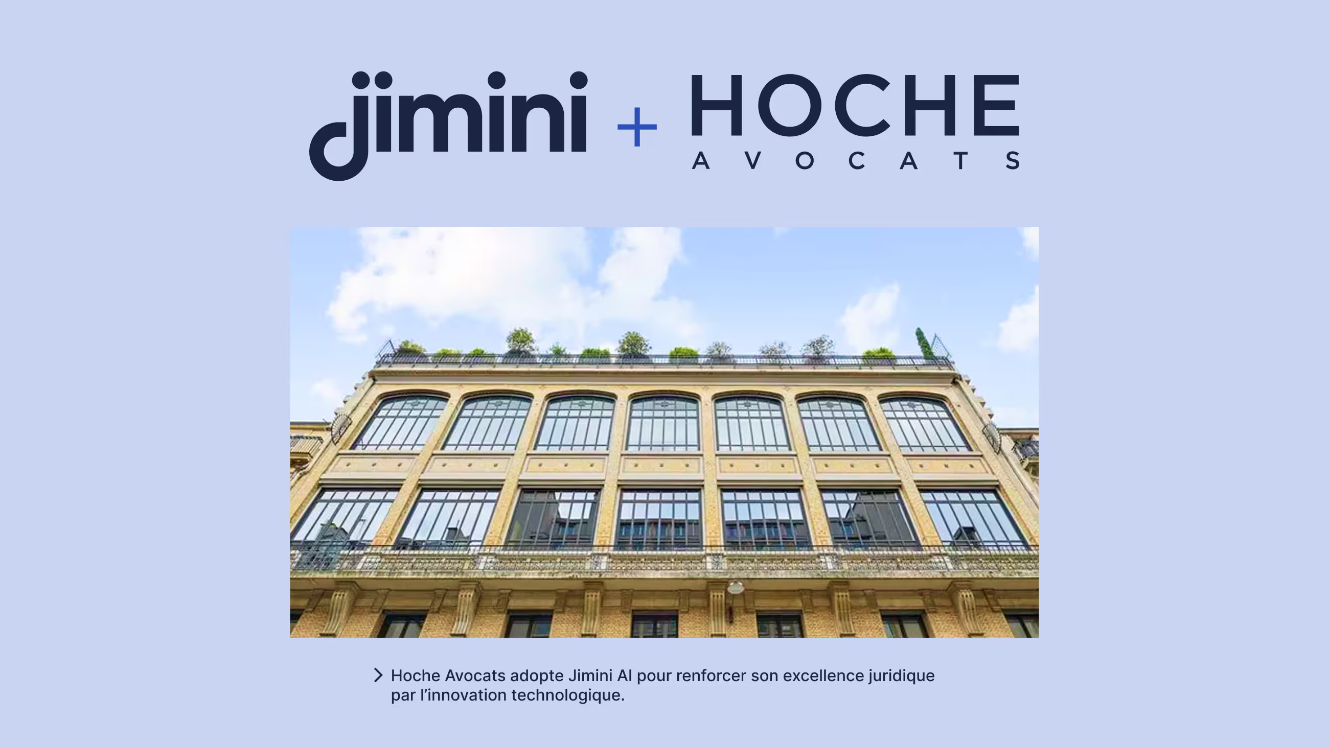 Hoche Avocats s’équipe de l’intelligence artificielle Jimini AI pour renforcer son excellence juridique