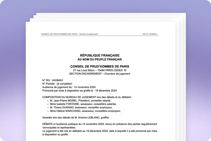 Synthèse juridique : un long document résumé par Jimini